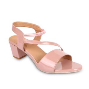 Nude leather back strap dandel