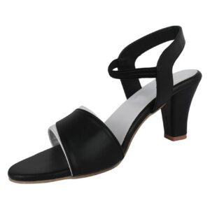 Beige patent leather sandel