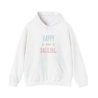 Happy and Dazzling Unisex Hoodie, Cozy Sweatshirt for Everyday Wear, Gift for Birthdays and Celebrations, Perfect for Casual Outings, [...]