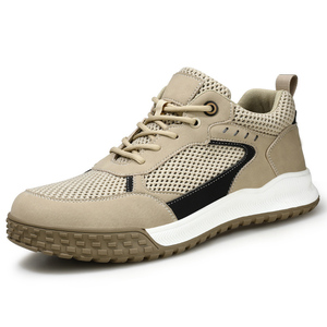 Sunland Fashionable Industrial Breathable Working Sneakers Steel Toe Lightweight Safety