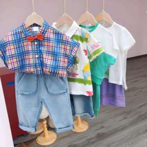 2026 Mixed Boys and Girls Clothing Sets 8 – 0 to 12 Years Old Fashionable ‘ Clothing for Children wholesale boys